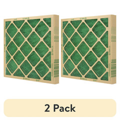 (8 Pack) Flanders Precisionaire Nested Glass Air Filter – 20″ x 20″ x 1″, Green