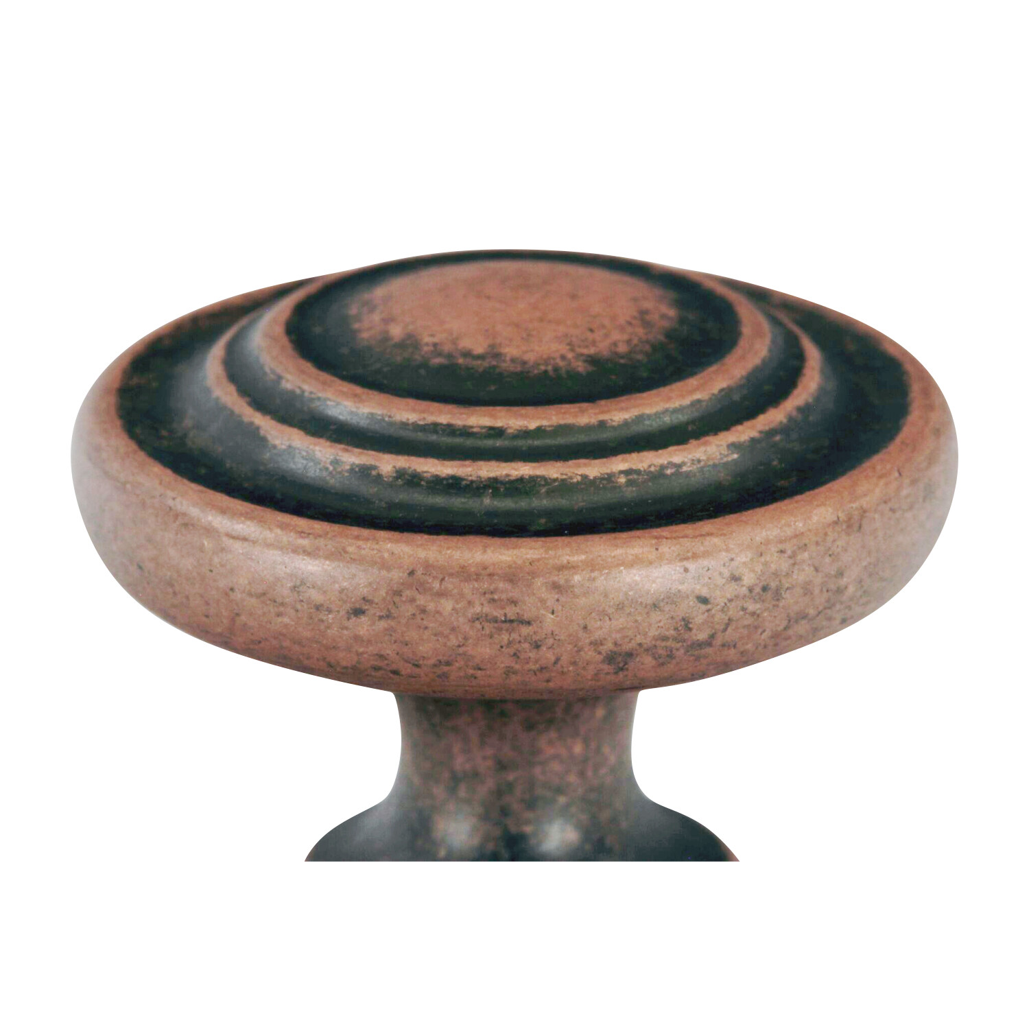10x Saturn Round 1-11/32" Antique Copper Kitchen Cabinet Dresser Knob K70134AC gallery
