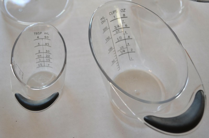 Pampered Chef EASY-READ MEASURING Cups ~NEW~ SET of 4 - Includes MINI 1/4 CUP! gallery