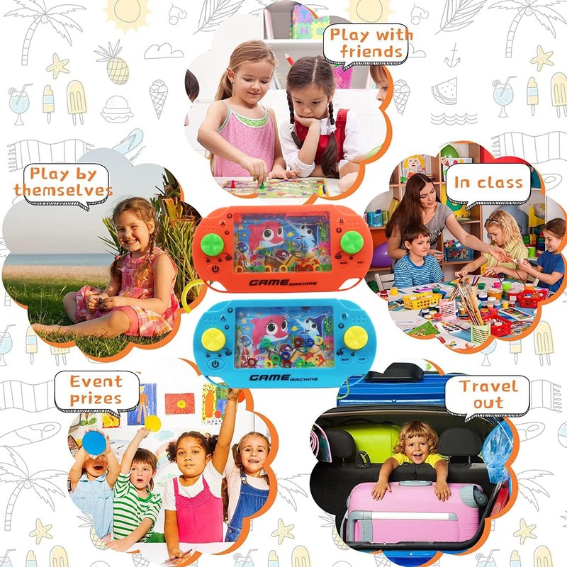 Duccsko 5 Pack Handheld Water Ring Games Party Favors for Moderate, [Varies] gallery