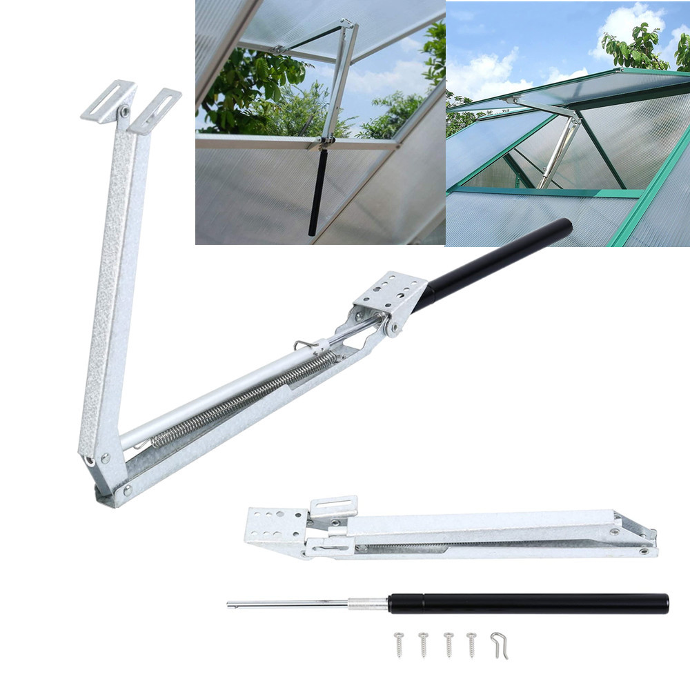 Solar Heat Sensitive AutoVent Opener Greenhouse Window Opener Cylinder Roof Vent gallery