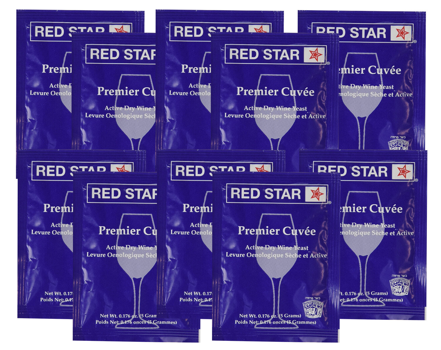 Red Star Premier Cuvee Yeast 10 Packets gallery