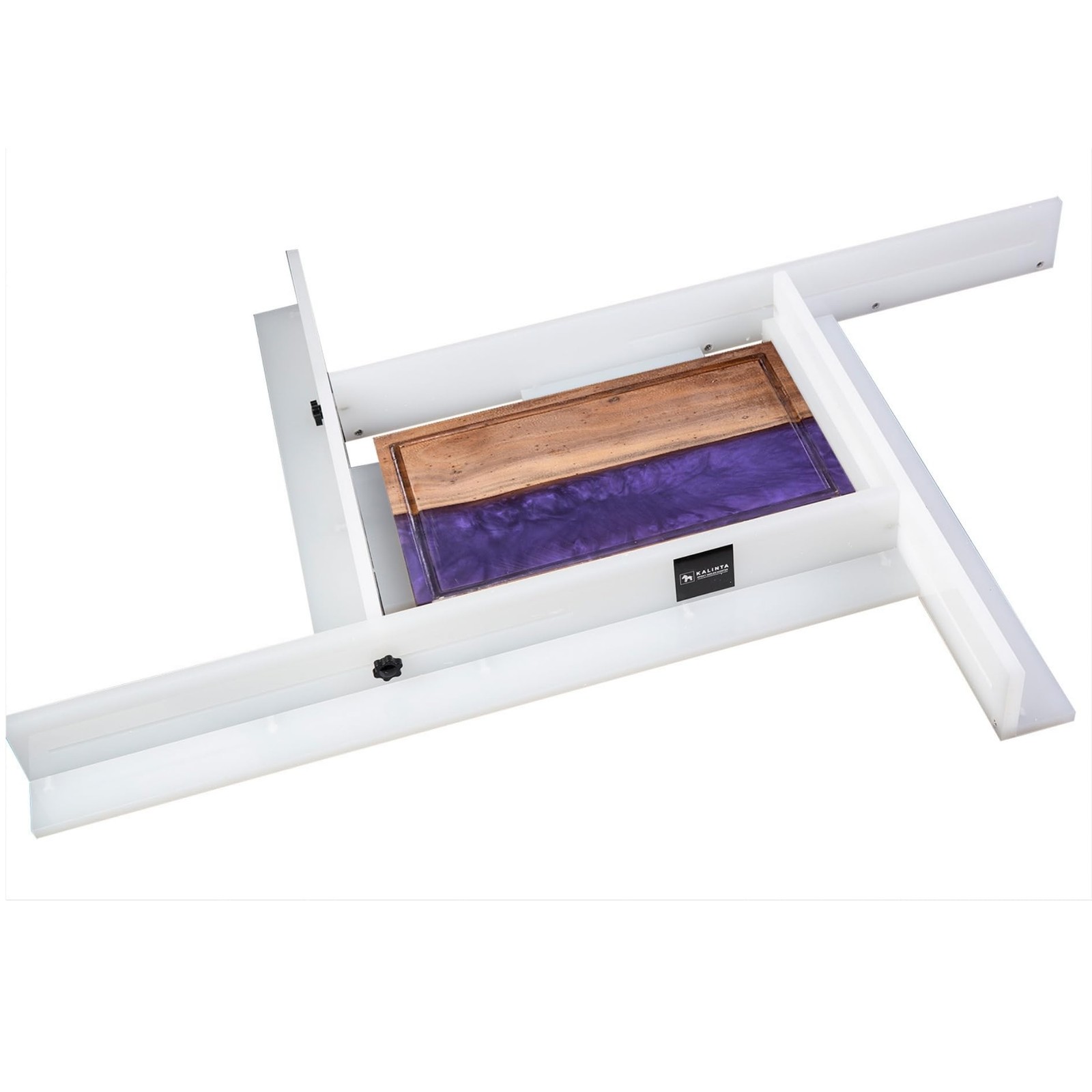 Juice Groove Router Jig Adjustable Woodworking Router Jig for Making Square R... gallery