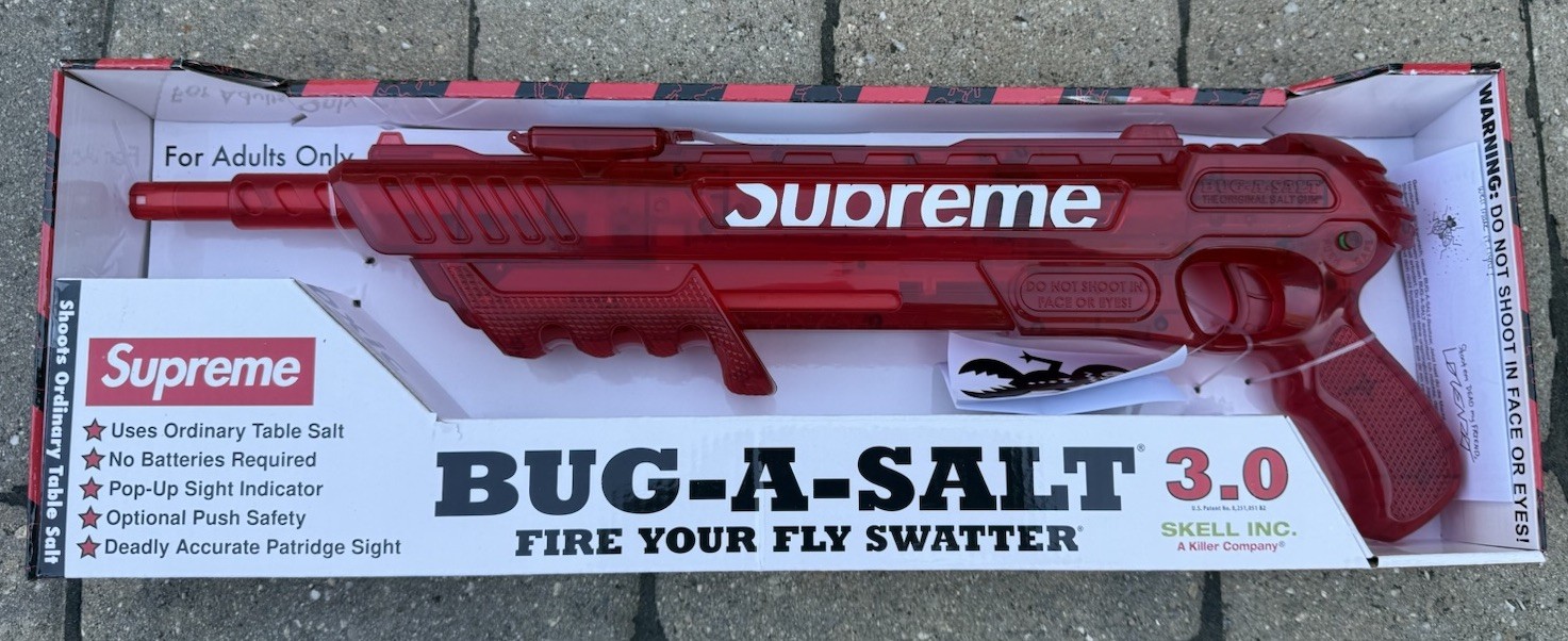 NEW! Supreme Bug-A-Salt 3.0 Red - SS26 - SHIPS NOW! gallery