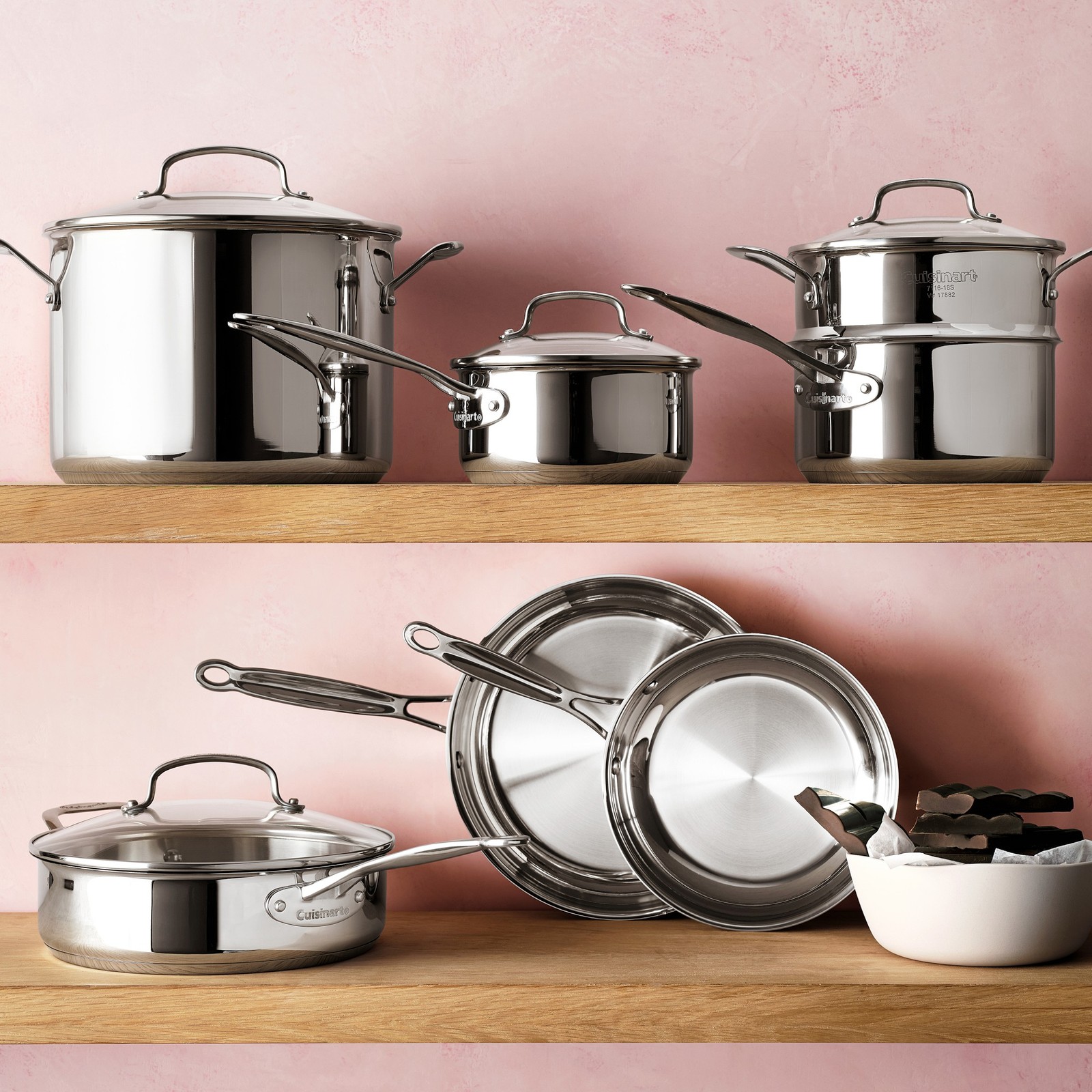 Cuisinart Chef's Classic Stainless Steel 11-Piece Cookware Set gallery