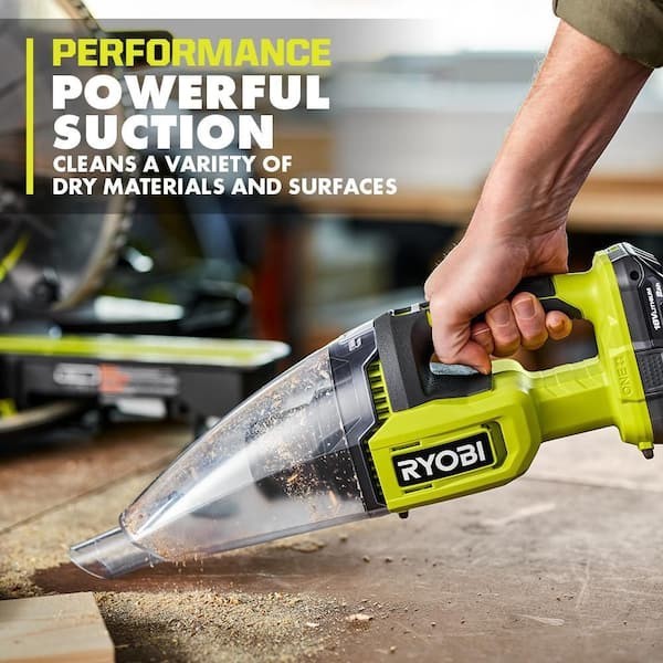 Ryobi ONE 18V Cordless Multi-Surface Handheld Vacuum Tool Only (PCL705B) gallery