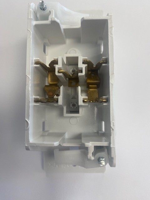 MOBILE HOME PARTS SELF CONTAINED PADDLE (TOGGLE) LIGHT SWITCH - WHITE gallery