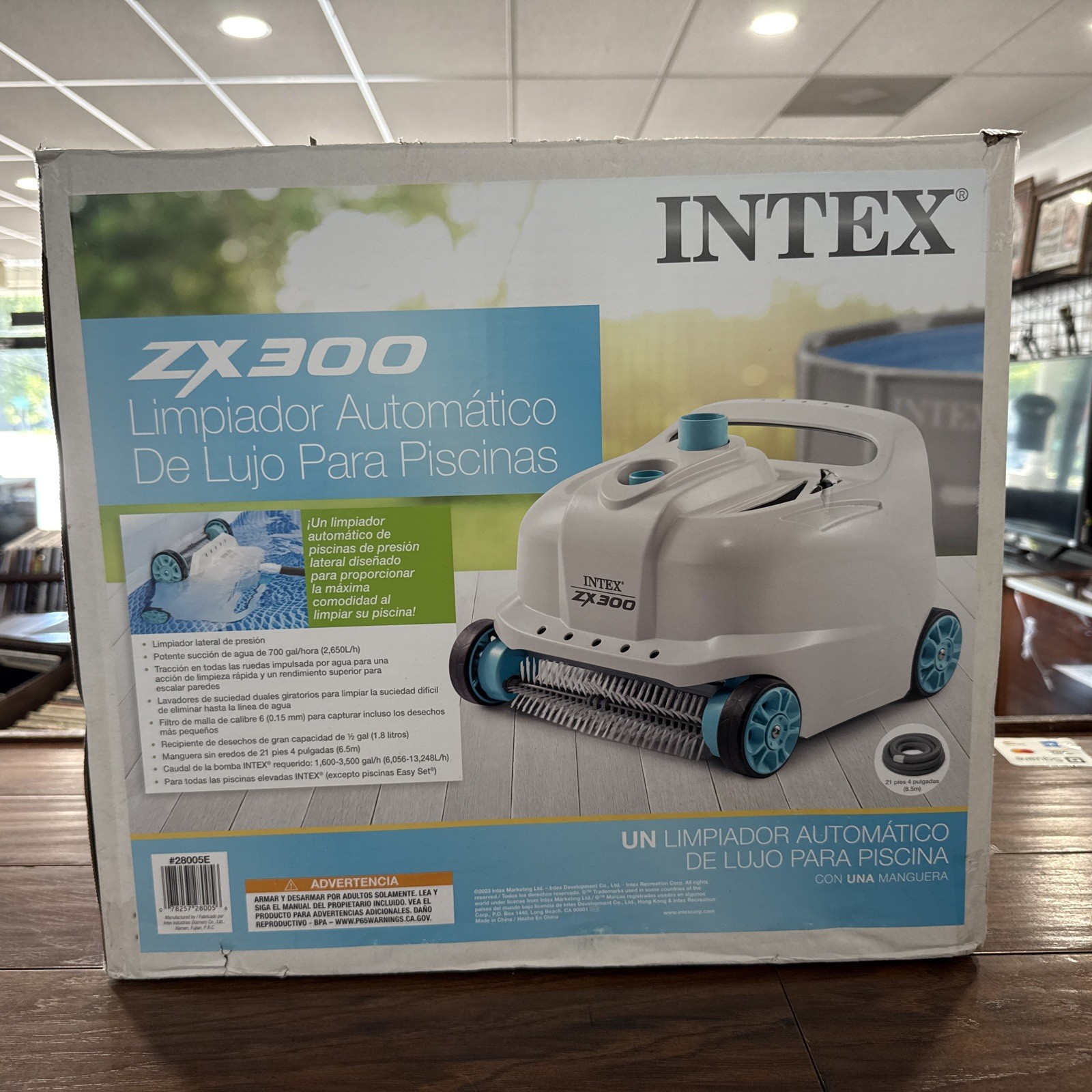 Intex ZX300 Automatic Pool Vacuum Cleaner for Above Ground Pools 700 GPH gallery