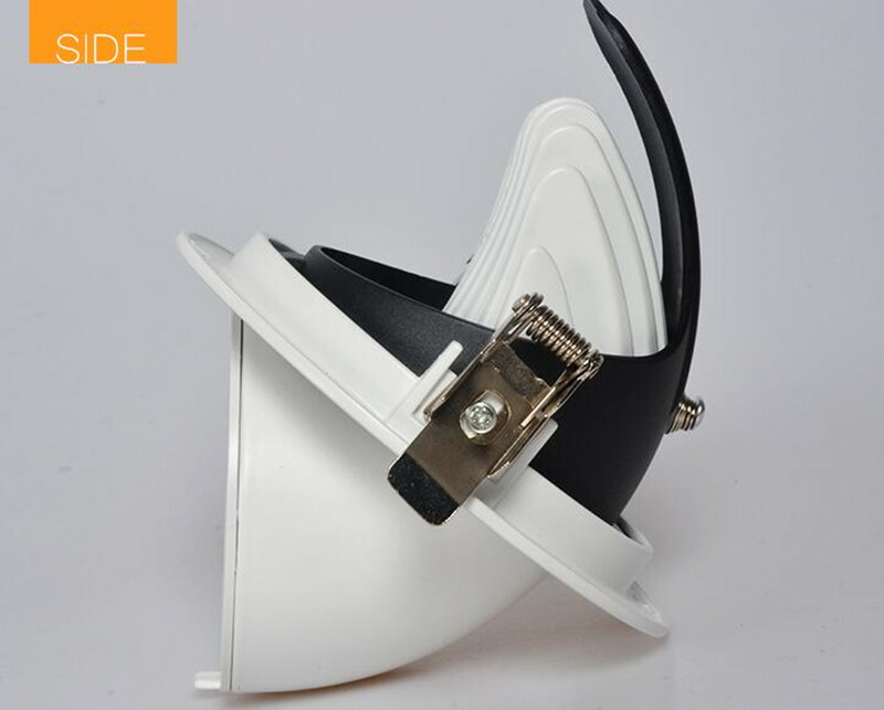 12W LED Recessed Ceiling Light Gimbal Angle Orientable Downlight Warm White gallery