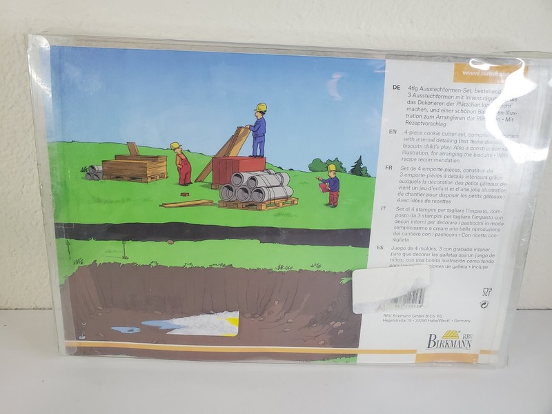 Construction Site Vehicles Biscuit Cookie Cutters 3 German Baustellenfahrzeuge gallery