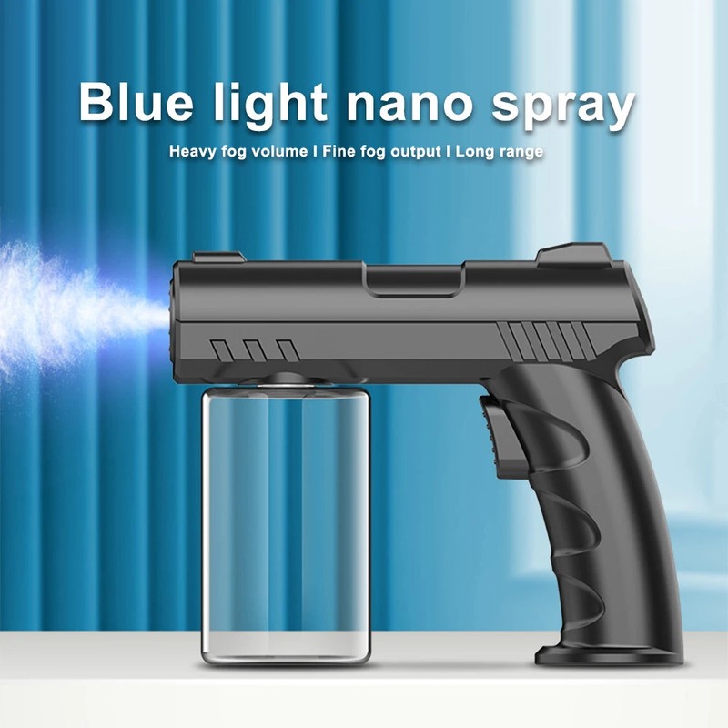 280ML Nano Blue Light Sprayer, Wireless Aftershave Steam USB Disinfection Gun gallery