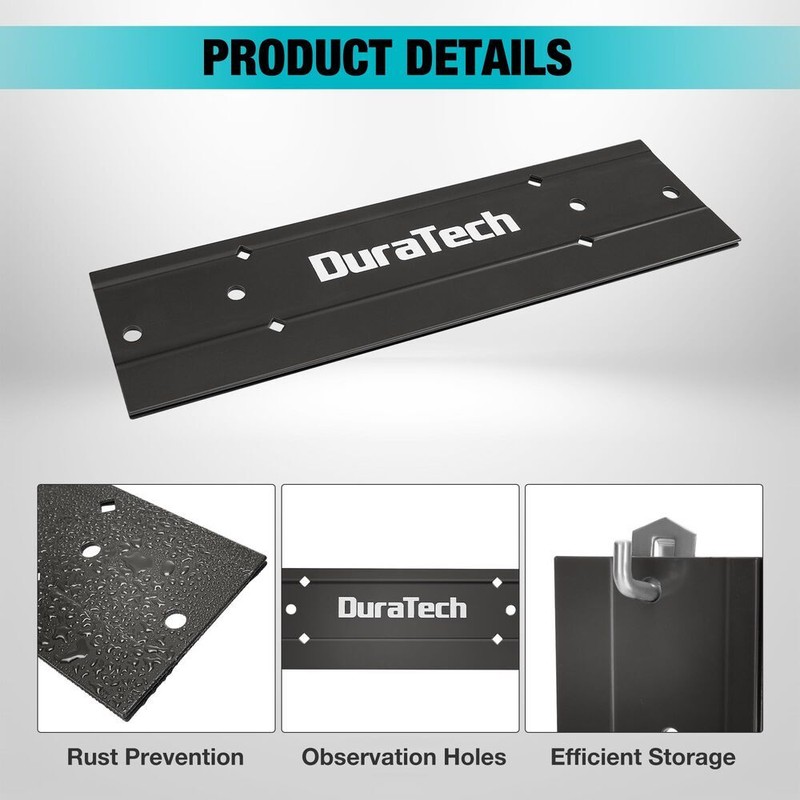 DURATECH 12" Sheet Metal Bender Folding Tool Hand Seamer w/3/8" & 1" Fold Depths gallery