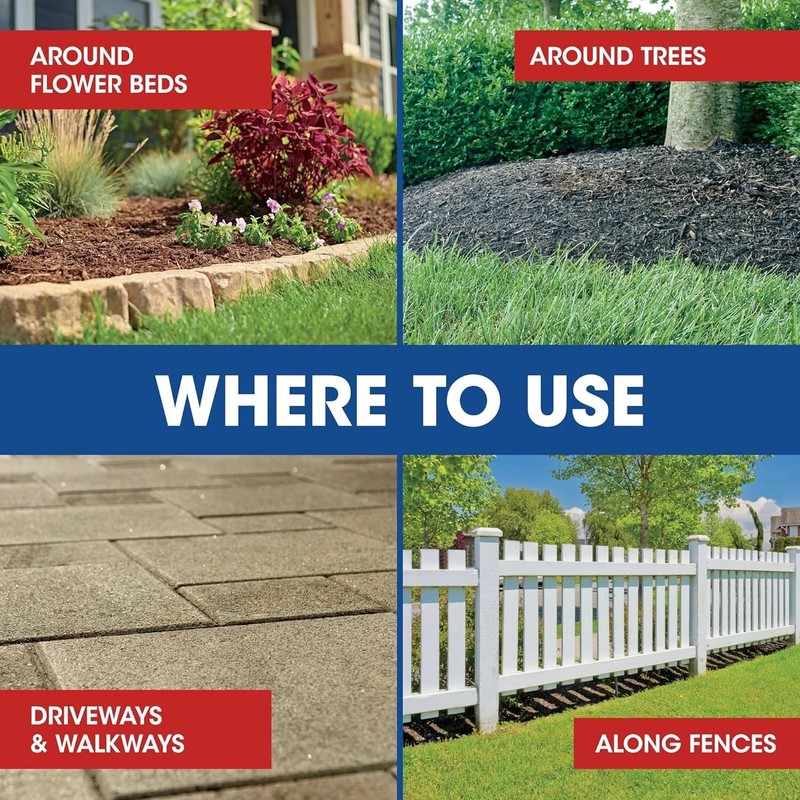 Roundup Weed & Grass Killer₄ Refill, Use in and Around Flower Beds 1.25 gal.... gallery