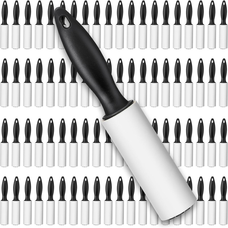 Lightweight Mini Lint Roller Bulk - 80 Stickers for Ultimate Cleanliness Anytime gallery