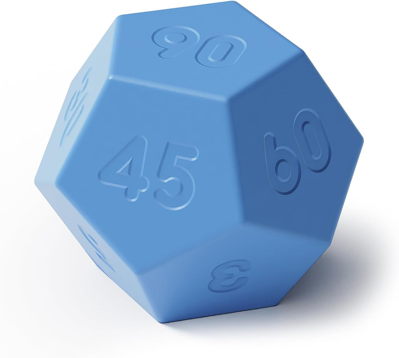 Dodecagon Time Ball Rechargeable Mini Timer (Blue), 11 Preset Times, Desk Produc gallery