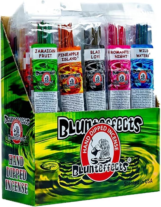 10x Assorted Scents Blunt Effects Incense 10 PACKS 11" stick - 12 sticks /pack gallery