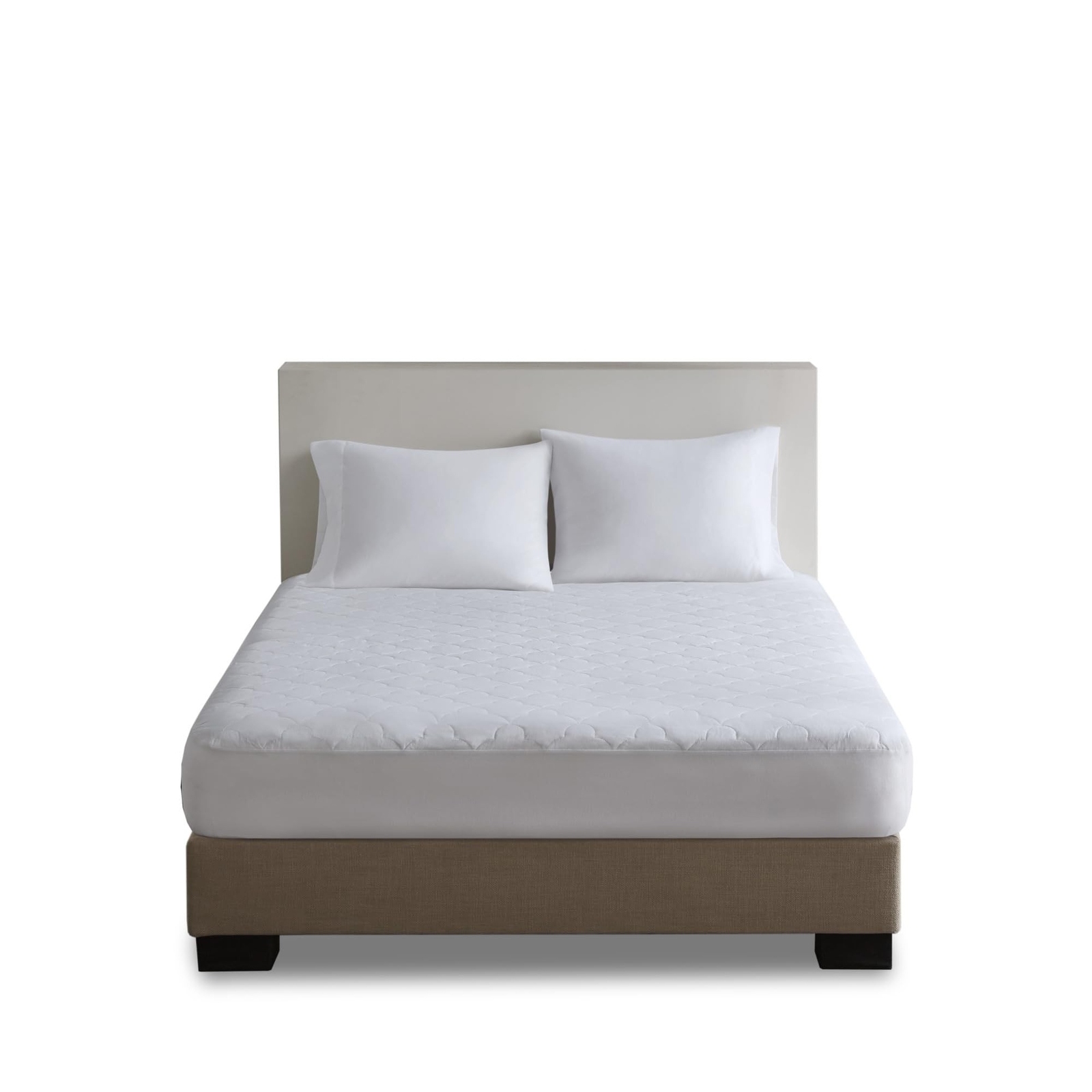 Sleep Philosophy Full Mattress Pad, Cotton Mattress Protector Classic Cloud Q... gallery