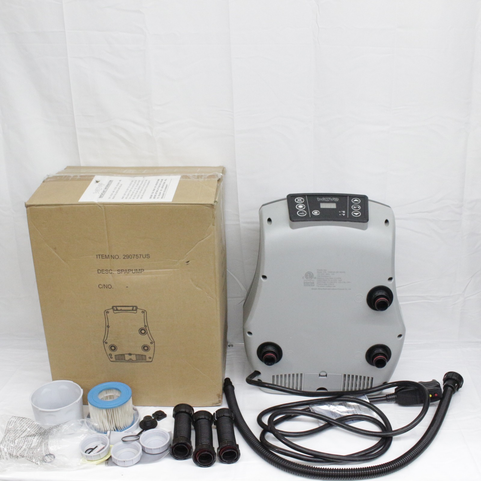 Intertek Wave WSL 17606 US Electric Spa Heater Unit Water Pump E5 Error gallery