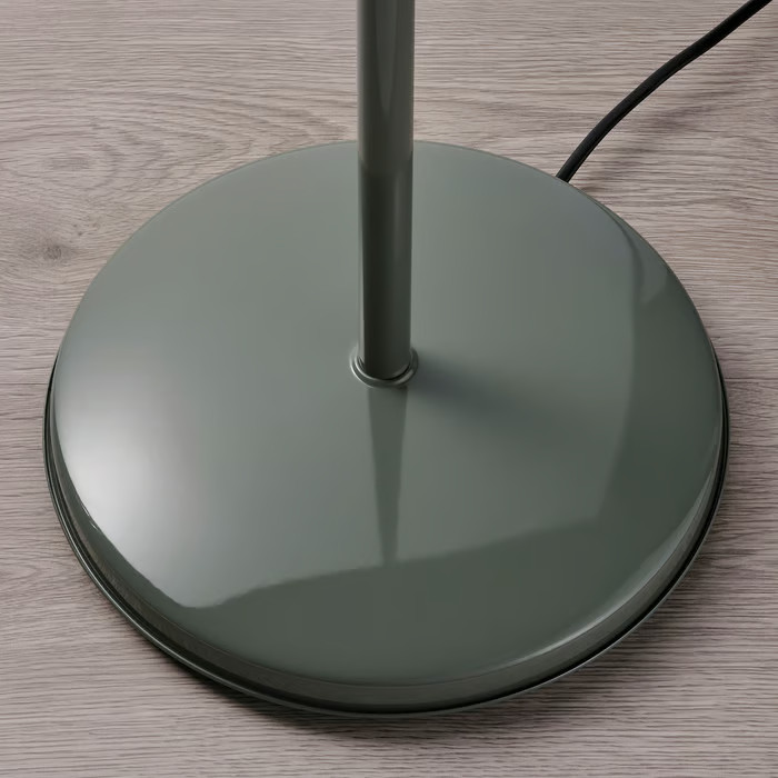 Floor/reading lamp, gray-green gallery