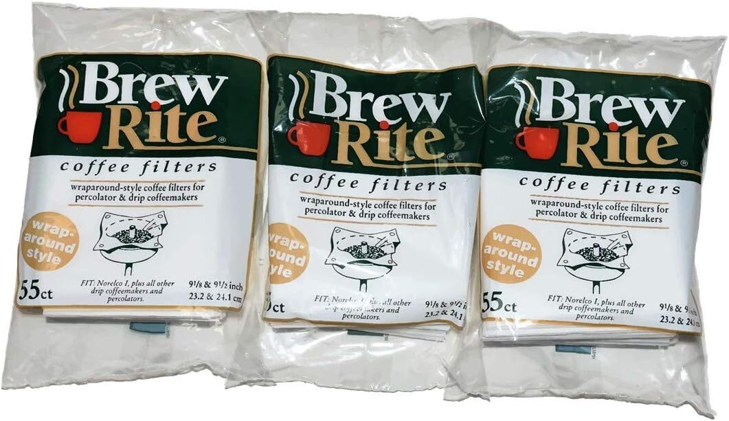 Brew Rite Rockline Wrap Around Percolator Coffee Filters (Pack of 3) gallery