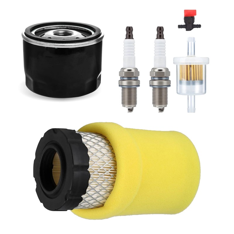 Spark Plug Oil Filter Fuel Filter Kit For Craftsman Riding Lawn Mower Models gallery