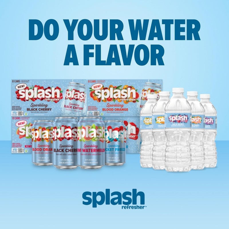 Splash Refresher Mandarin Orange Flavored Water, 16.9 Fl Oz, Pack of 6 gallery