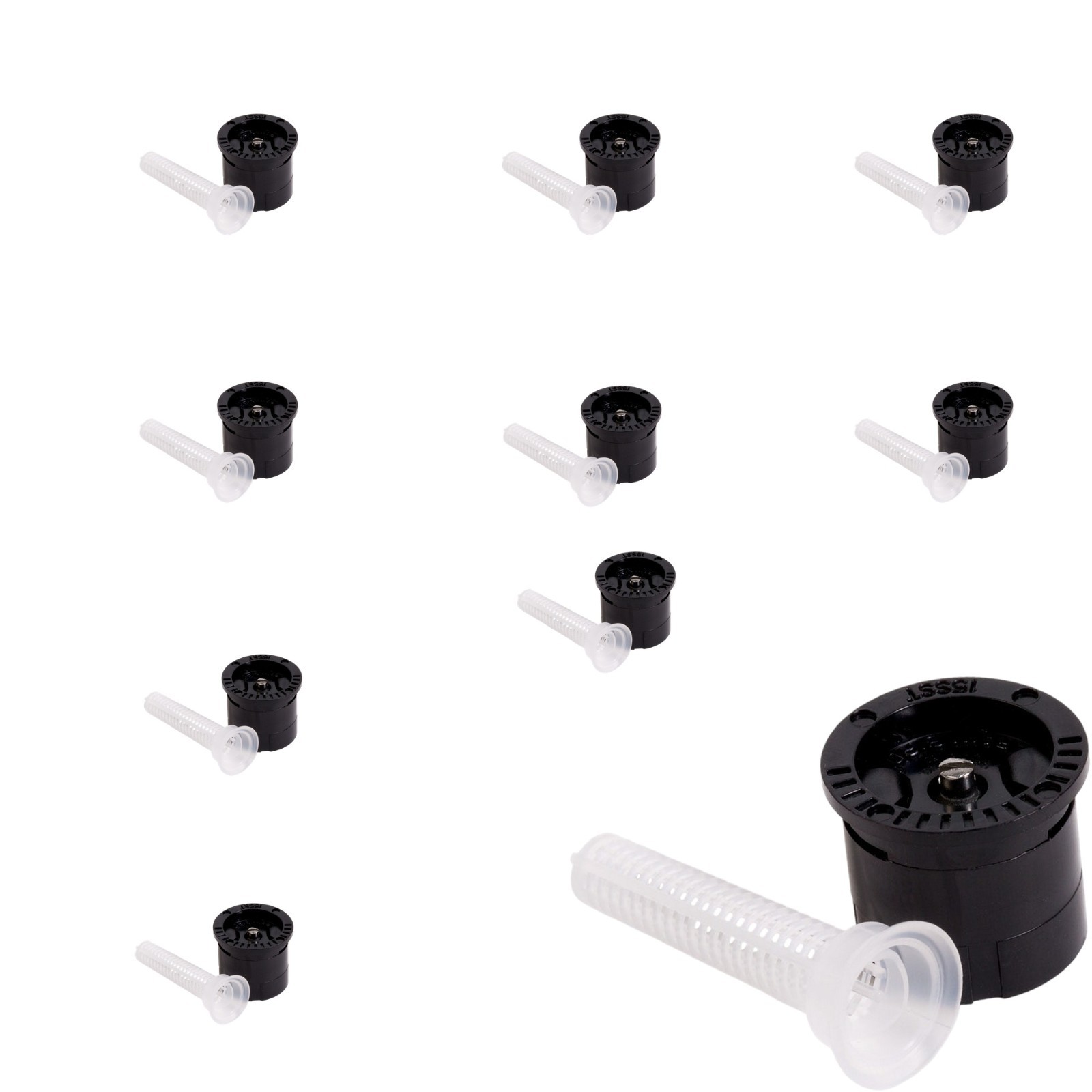 10 Rain Bird 15SST Side Strip Pattern Nozzles 15' Spray Radius MPR Irrigation gallery