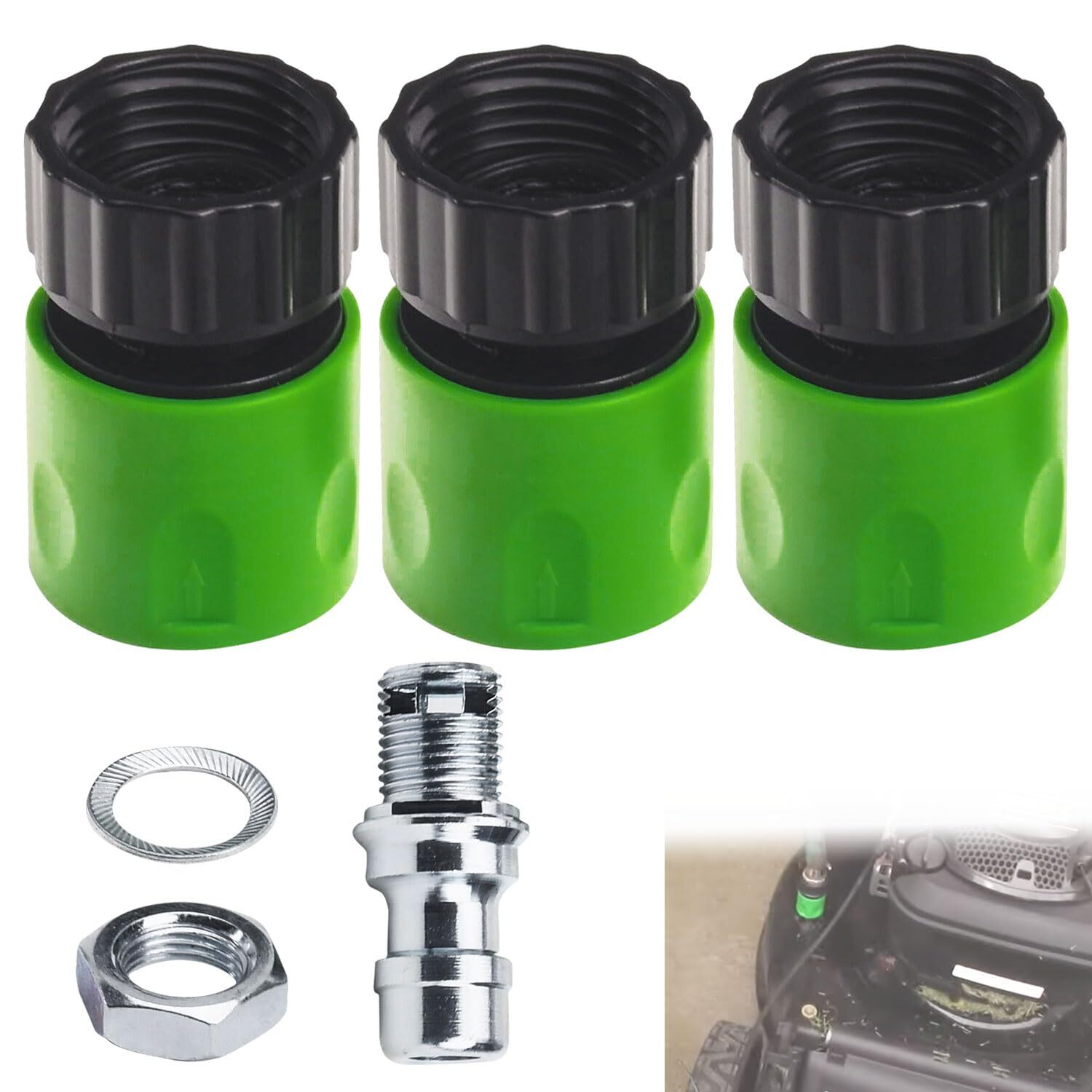 Lawn Mower Deck Wash Kit, Cub Cadet Deck Wash Adapter Quick Connect gallery