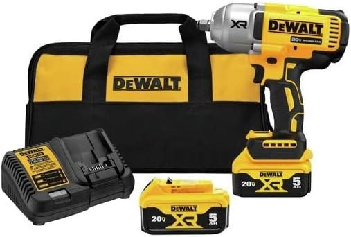 DEWALT DCF900P2 20V 1/2" High Torque Impact Wrench Kit 1400 ft-lbs gallery