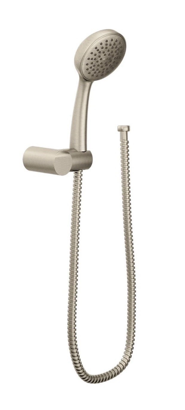 MOEN 3865EPBN Eco-Performance 4 in. Single Wall Mount Handheld Shower Head in gallery
