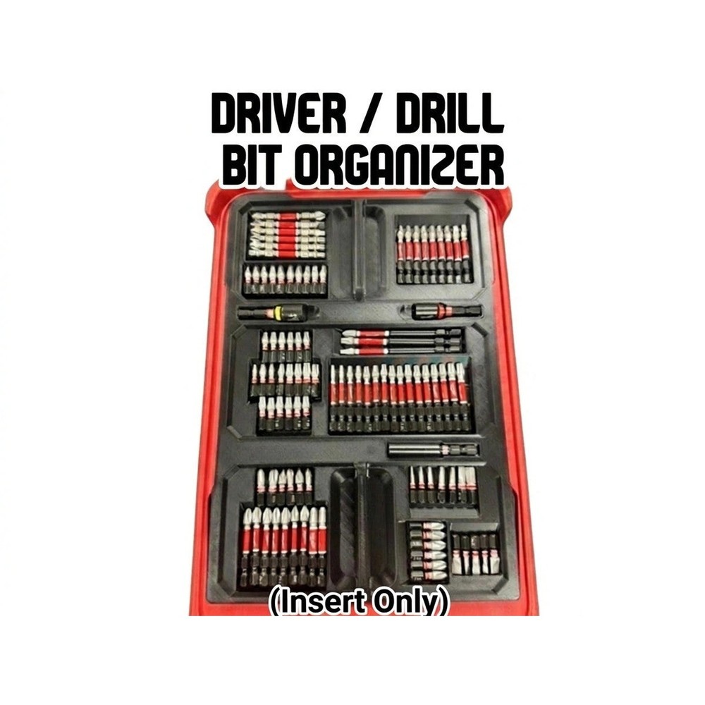 Fits Milwaukee 48-32-4082 Driver Bit Kit PACKOUT Low Profile Insert (Insert Only