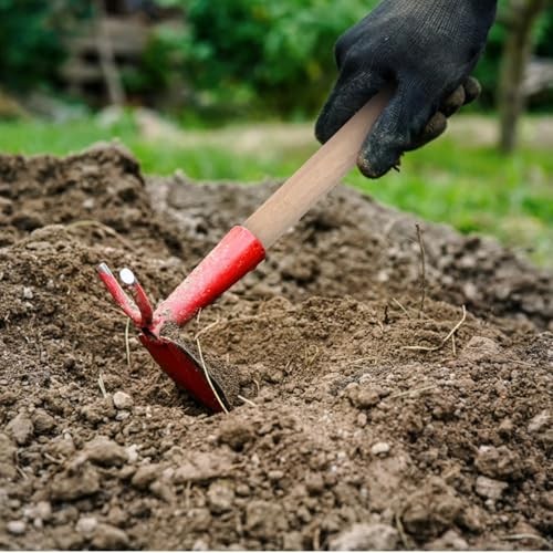 2Pcs Solid Hoe Handle Replacement Durable Hardwood Chopping Hoe Grip 50cm gallery