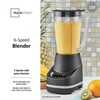 Mainstays 500 W 6-Speed Blender With 48 oz/1.5 L Jar , Black , New gallery