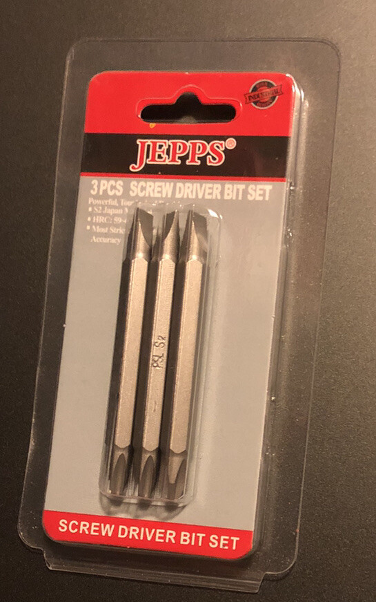 3PCS Screw Driver Bit Set Drill Tough Material Phillips Flathead Dual Magnetic gallery