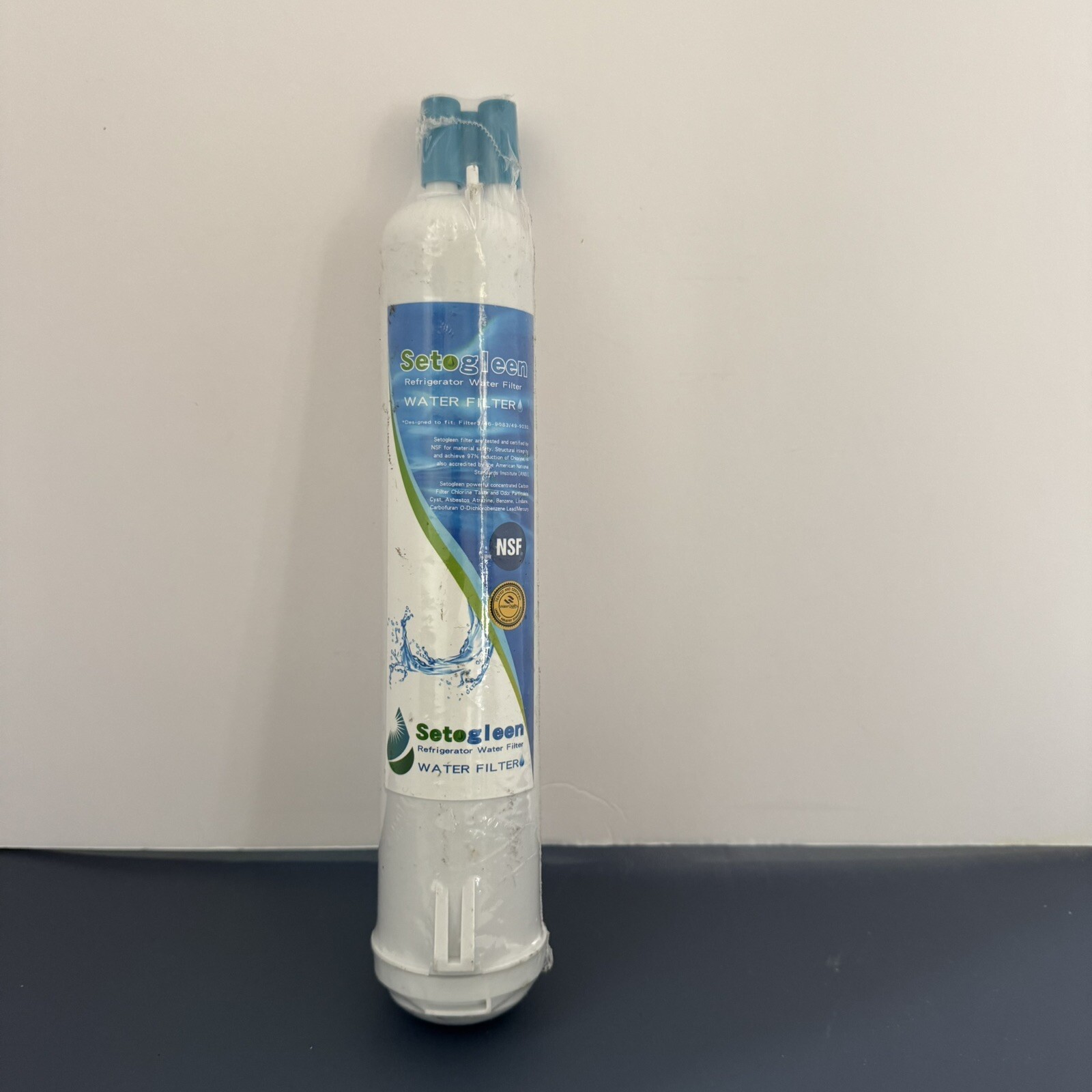 Setogleen Refrigerator Water Filter 1 Pack Fits Filter 3 46-9083 49-9030 gallery