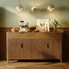 Sideboard Buffet Cabinet with Storage, 63" Large Kitchen Storage with Drawers gallery