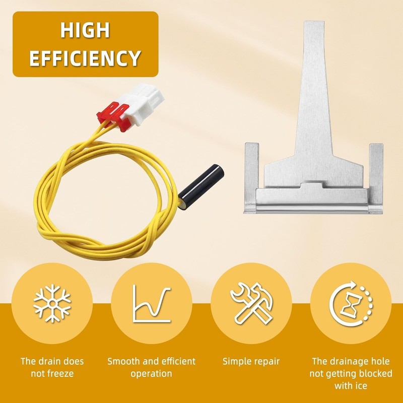 Samsung Refrigerator Defrost Drain Clip & Sensor - Easy Installation Solution gallery
