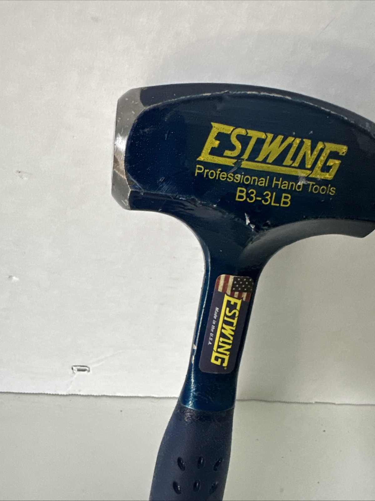 B3-3LB 3 lb Estwing Hand Drilling Sledge Hammer Solid Steel Shank Cushion GripUS gallery