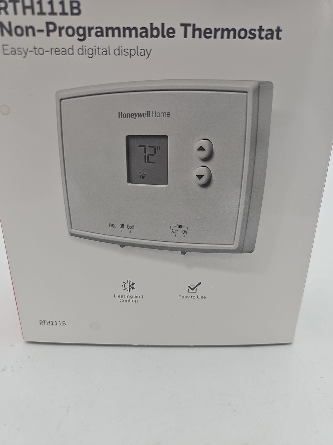 Honeywell Home RTH111B X1N Non-Programmable Thermostat Open Box New Never Used gallery