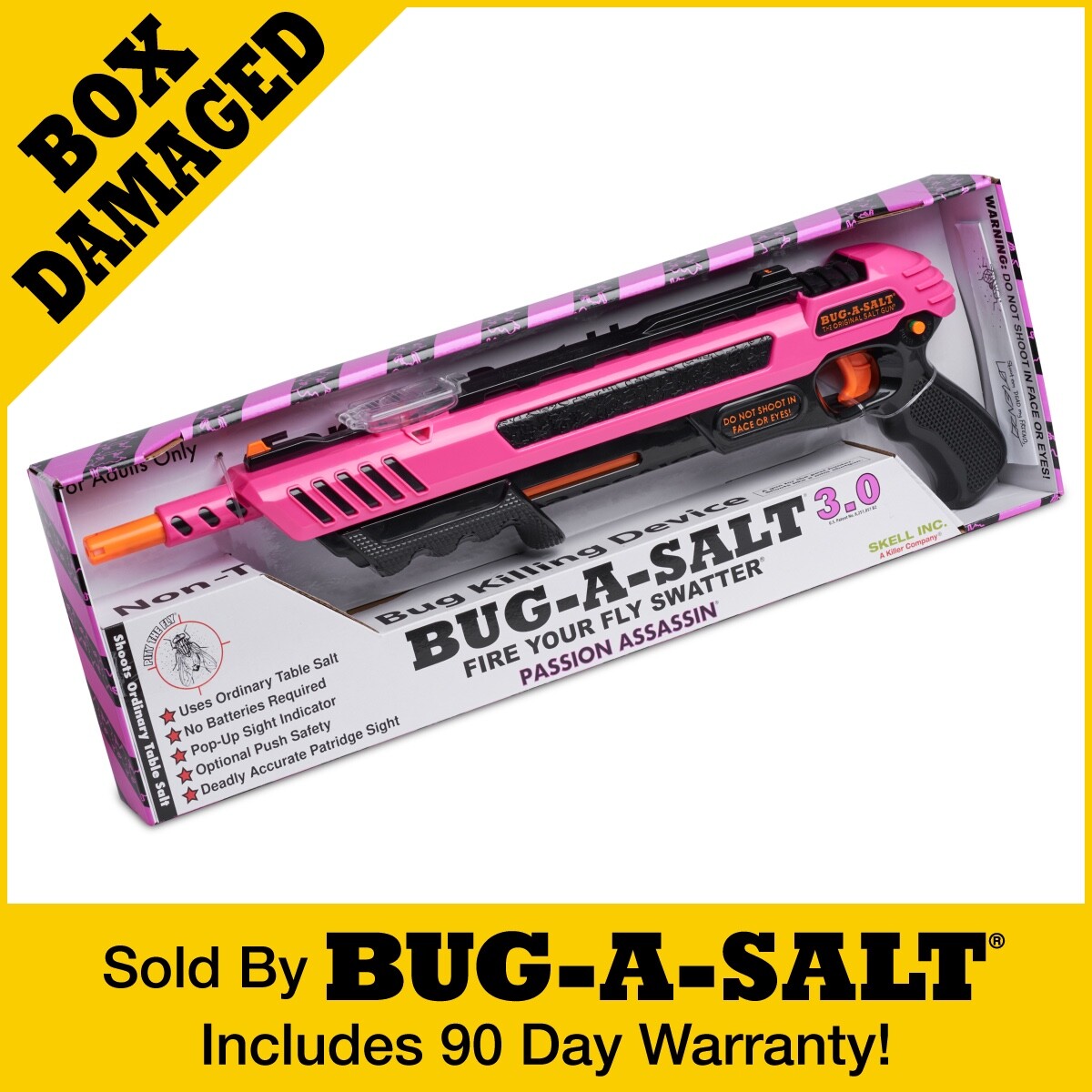 Damaged Box Authentic BUG-A-SALT 3.0 PASSION ASSASSIN Insect Eradication Gun gallery