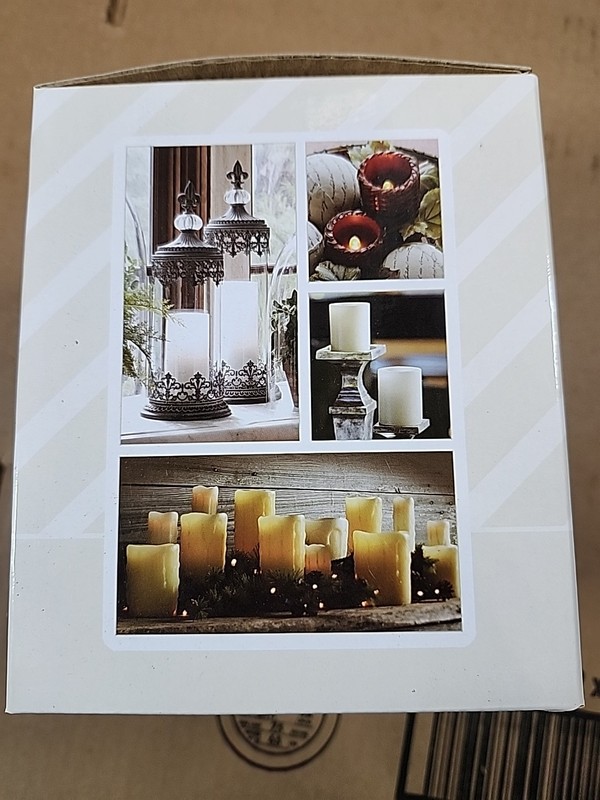 LED Flameless Candle W/Timer 4"x5" 1000+hrs "Burn" Time gallery