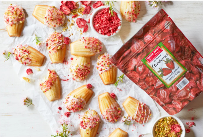 4 Packs Trader Joe's Freeze Dried Strawberries Unsweetened Unsulfured 1.2oz Each gallery