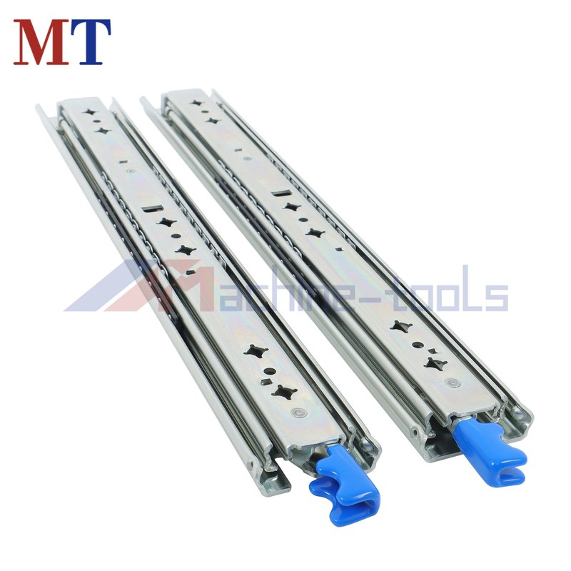 16" Drawer Slides With Locking Mechanism 250lb Full Extension Tool Box gallery