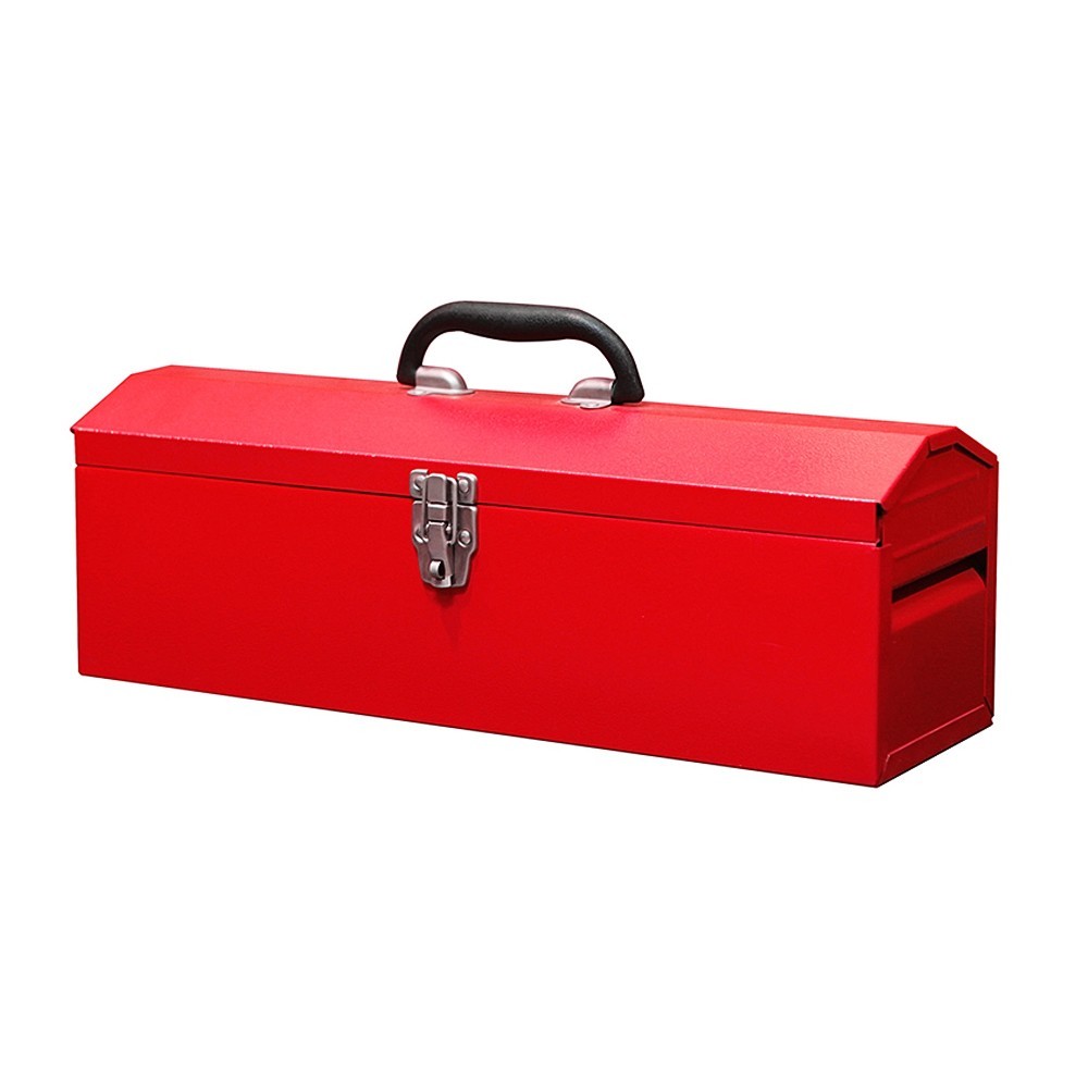 New 19" Portable Metal Tool Box Storage Tray Bin Workshop Tool Parts Organizer gallery