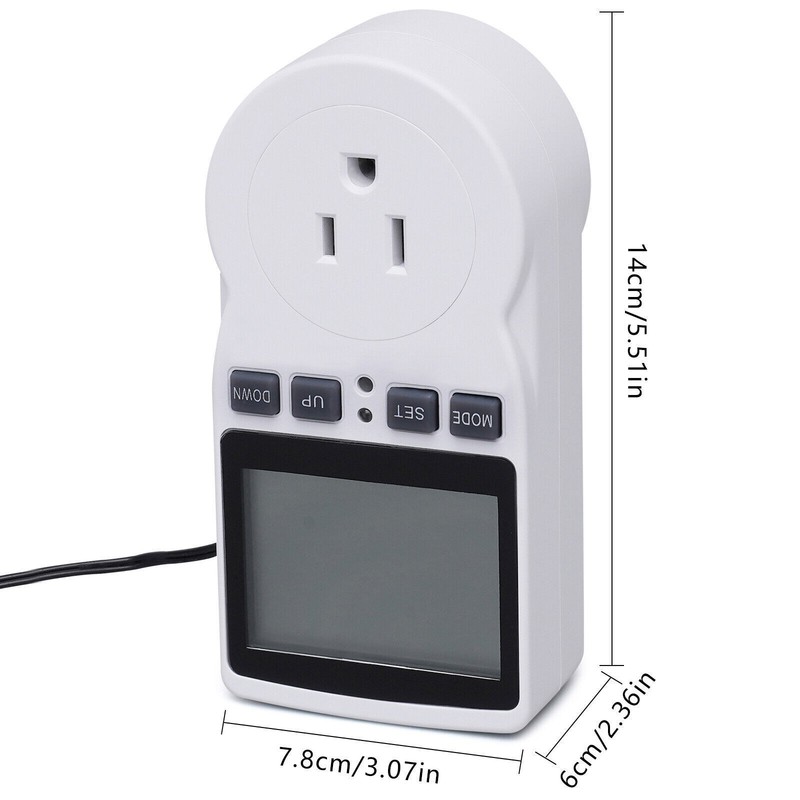 Digital Temperature Controller thermostat temp control Outlet Heater AC100-250V gallery