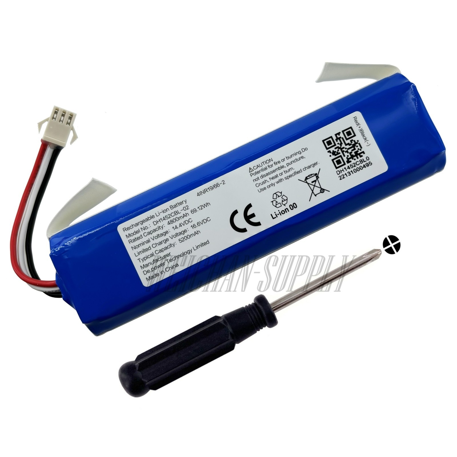 OEM Battery for Lydsto R1 Pro/S1 Pro/G2, Uoni V980 Max/V980 Plus/V980 Pro Robot gallery