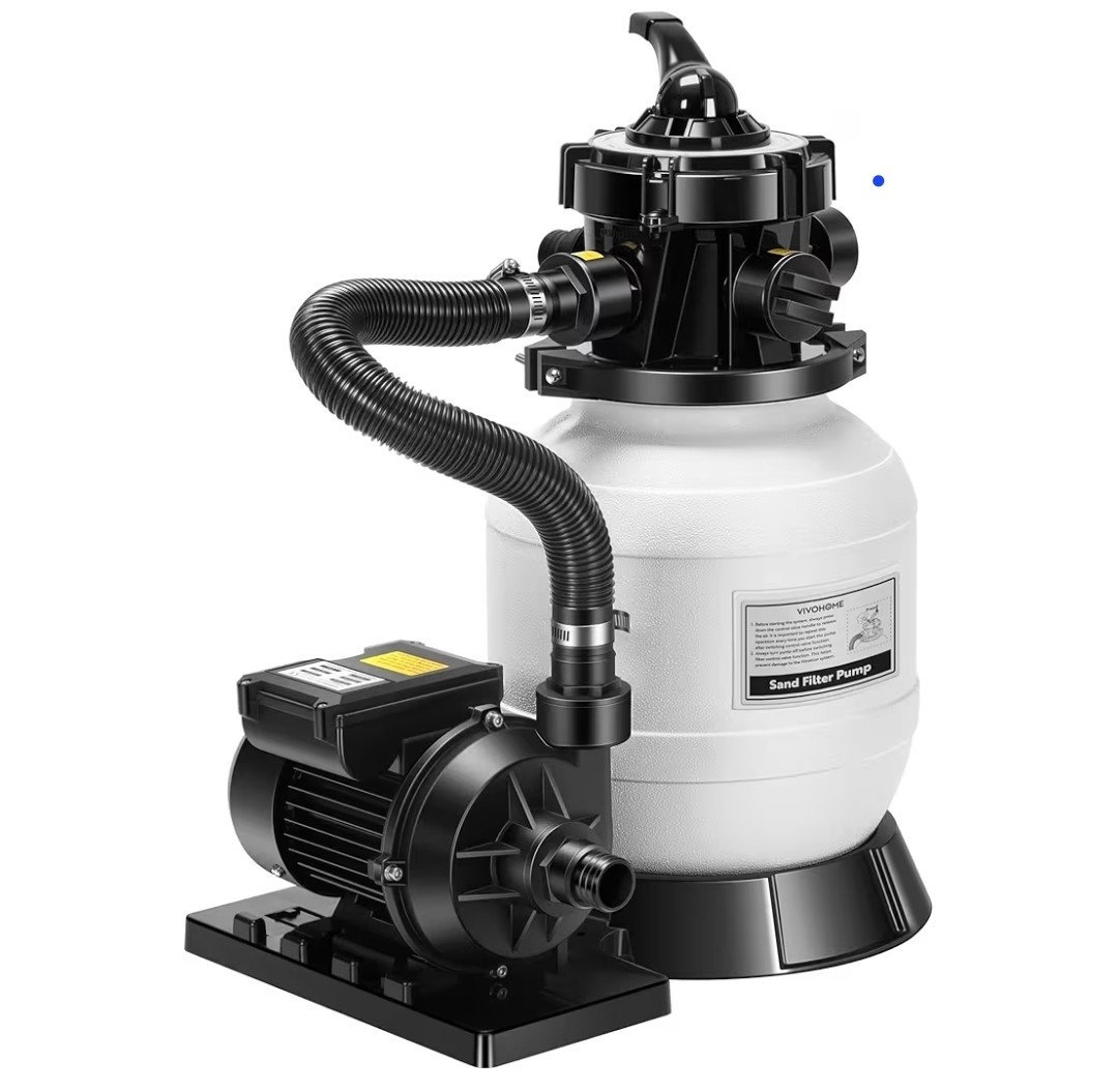 VIVOHOME 2087 GPH Sand Filter Pump for Above Ground Pools up to 4,600... gallery