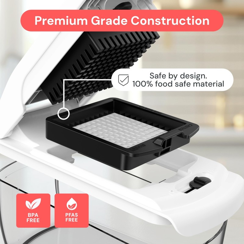 Fullstar The Original Pro Chopper Vegetable Chopper and Spiralizer Food Chopper gallery