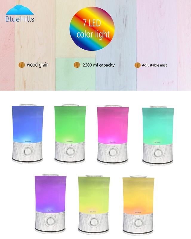BlueHills Premium 2000 ML XL Large Essential Oil Diffuser Aromatherapy Humidi... gallery