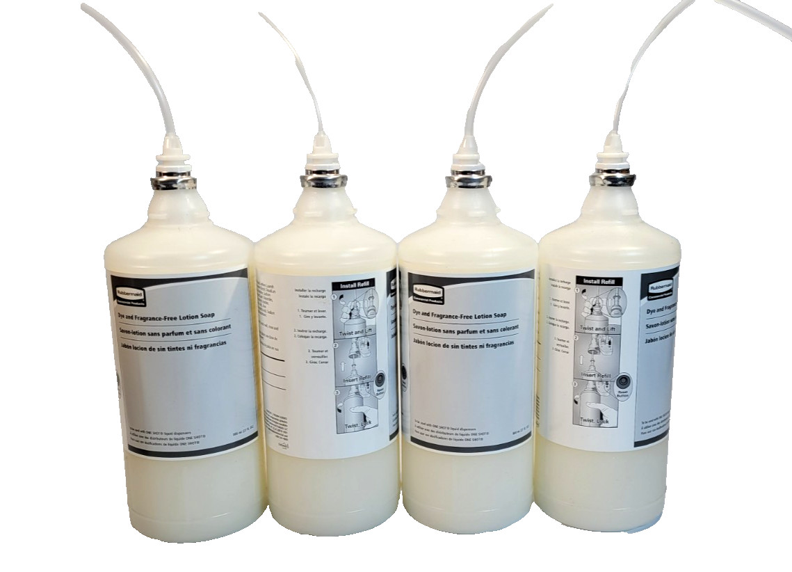 Rubbermaid Commercial 800mL Lotion Hand Soap Dye & Fragrance Free (Case of 4) gallery